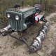 Some Guy Turned His Lawn Tractor Into This Screw-Propelled Death Machine